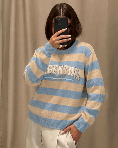 Sweater Argentina Rayado